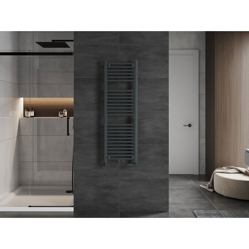 Mexen Mars koupelnový radiátor 1200 x 400 mm, 439 W, antracit - W110-1200-400-00-66