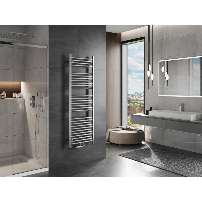 Mexen Mars koupelnový radiátor 1500 x 500 mm, 494 W, chrom - W110-1500-500-00-01