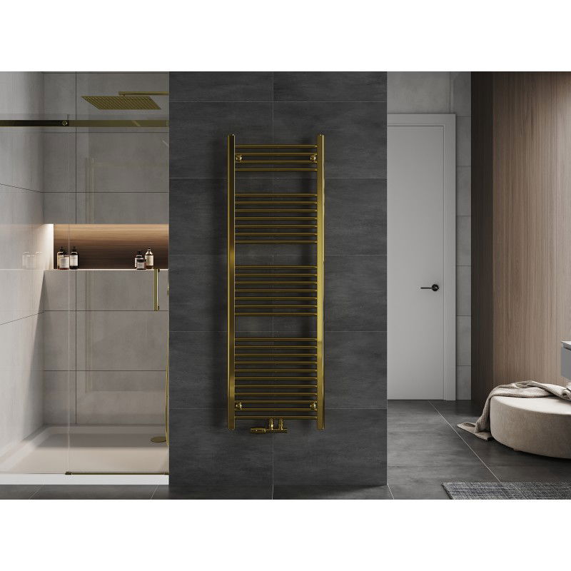 Mexen Mars koupelnový radiátor 1500 x 500 mm, 494 W, zlatý - W110-1500-500-00-50