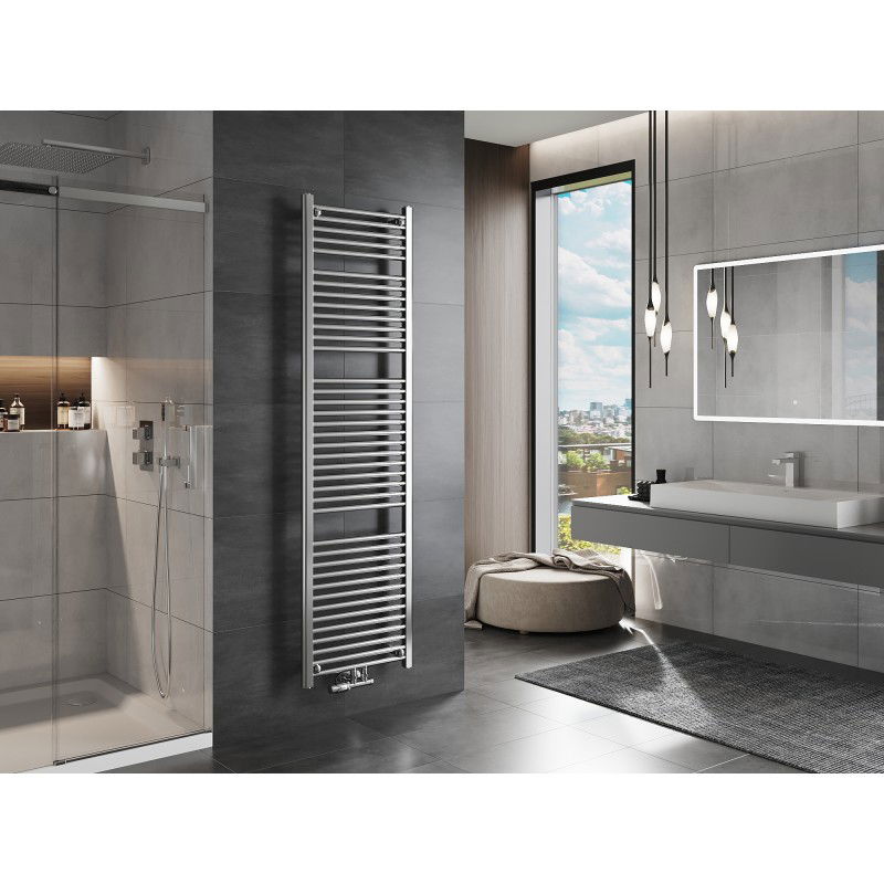 Mexen Mars koupelnový radiátor 1800 x 500 mm, 643 W, chrom - W110-1800-500-00-01