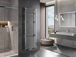 Mexen Mars koupelnový radiátor 1800 x 600 mm, 752 W, chrom - W110-1800-600-00-01