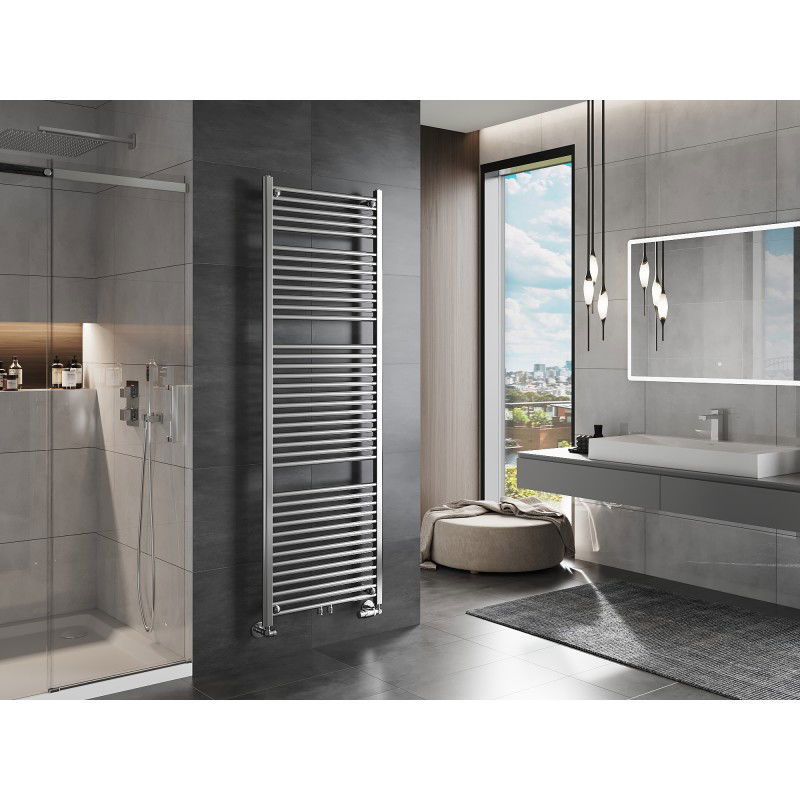 Mexen Mars koupelnový radiátor 1800 x 600 mm, 752 W, chrom - W110-1800-600-00-01