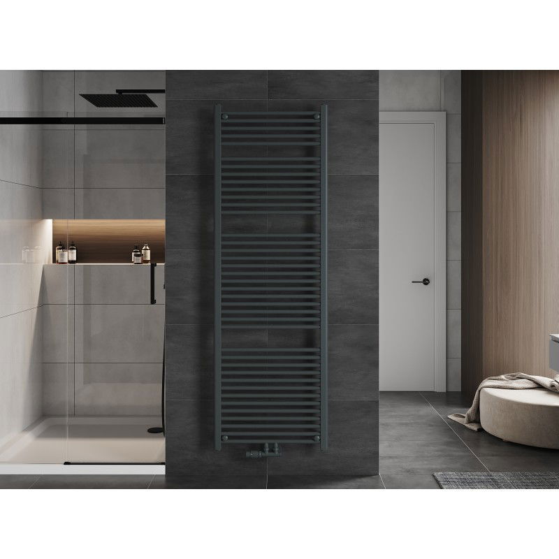 Mexen Mars koupelnový radiátor 1800 x 600 mm, 953 W, antracit - W110-1800-600-00-66