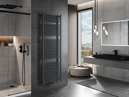 Mexen Mars koupelnový radiátor 1800 x 600 mm, 953 W, antracit - W110-1800-600-00-66