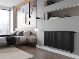 Mexen CV21 deskový radiátor 500 x 600 mm, spodní připojení, 665 W, černý - W621-050-060-70