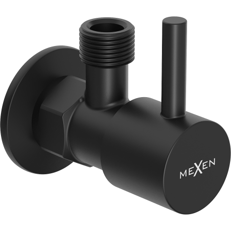 Mexen R1 rohový ventil pro baterie 1/2"x3/8", černý - 79970-70
