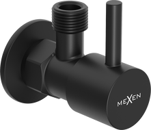 Mexen R1 rohový ventil pro baterie 1/2"x3/8", černý - 79970-70