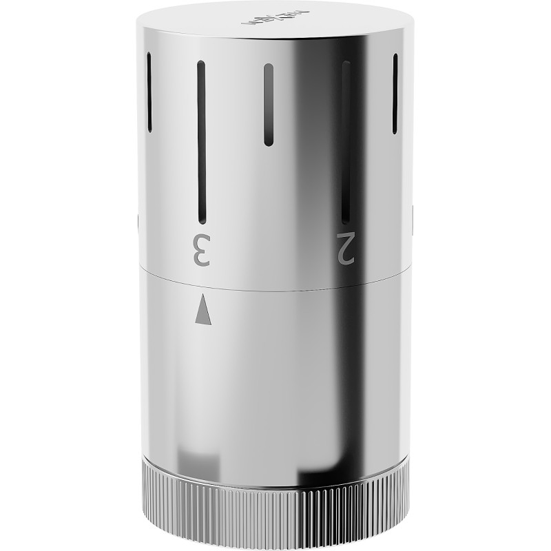 Mexen Uni-T termostatická hlavice pro radiátor, chrom - W908-005-01