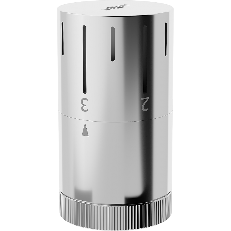 Mexen Uni-Term termostatická hlavice na radiátor, chrom - W908-005-01