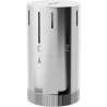 Mexen Uni-T termostatická hlavice pro radiátor, chrom - W908-005-01
