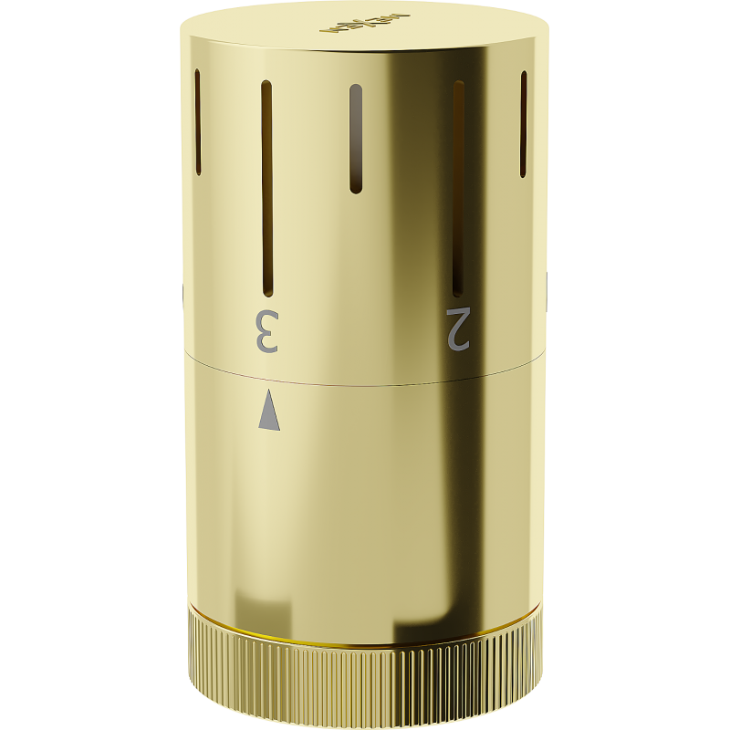 Mexen Uni-Term termostatická hlavice na radiátor, zlatá - W908-005-50