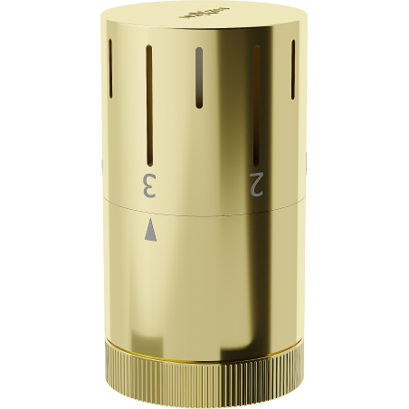 Mexen Uni-Term termostatická hlavice na radiátor, zlatá - W908-005-50