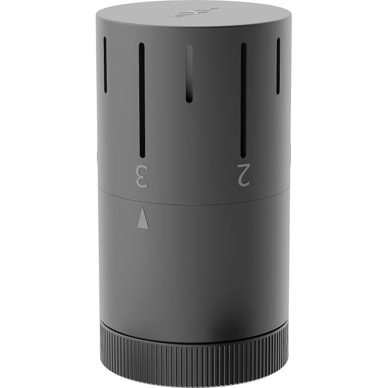 Mexen Uni-Term termostatická hlavice pro radiátor, antracit - W908-005-66