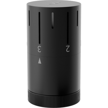 Mexen Uni-Term termostatická hlavice na radiátor, černá - W908-005-70