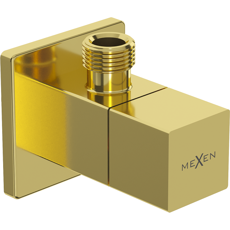 Mexen S rohový ventil pro baterii 1/2"x3/8", zlatý - 79971-50