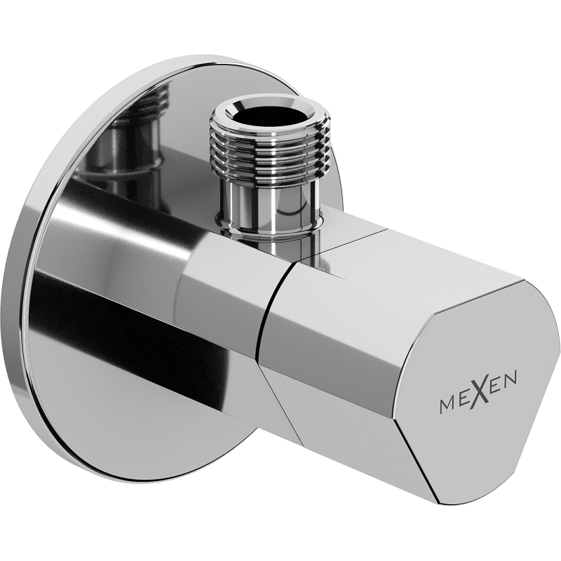 Mexen T rohový ventil k baterii 1/2"x3/8", chrom - 79973-00