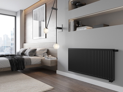 Mexen CV21 deskový radiátor 900 x 2200 mm, spodní připojení, 3907 W, černý - W621-090-220-70