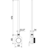 Mexen FA-FD14 elektrické topné těleso 500 W, bílá - W956-0500-20