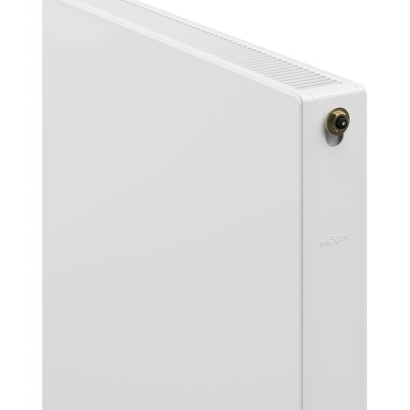 Mexen Flat CCF21 deskový radiátor 600 x 800 mm, spodní středové připojení, 968 W, bílý - W6C21F-060-080-00