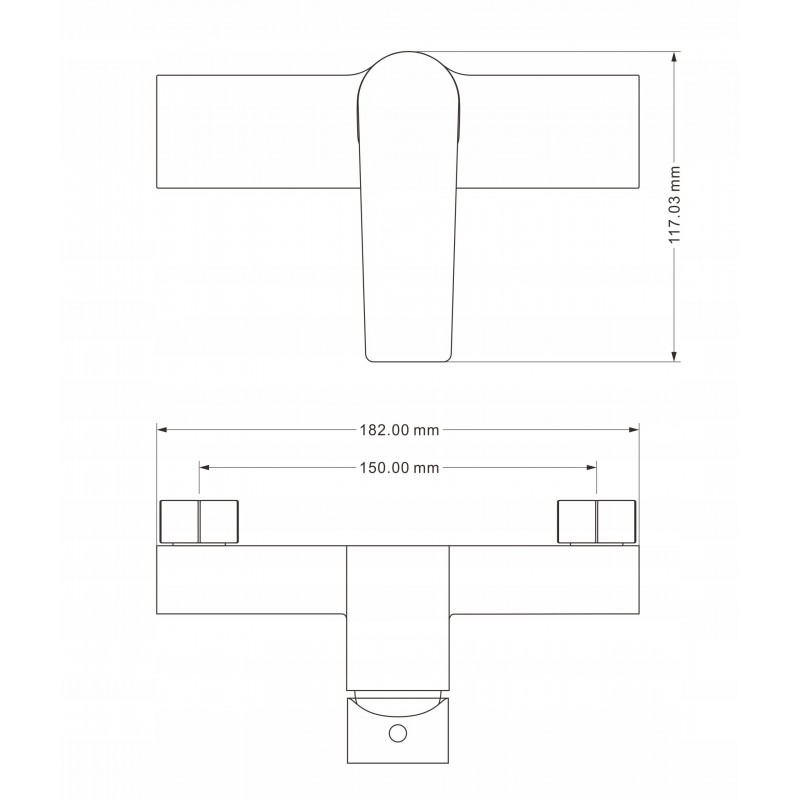 Mexen Erik nástěnná sprchová sada s dešťovou sprchou a sprchovou baterií Lynx, černá - 745940205-70