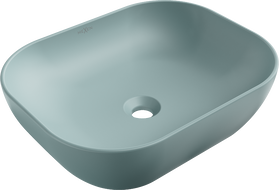 Mexen Rosa umyvadlo na desku 50 x 40 cm světle zelená mat - 21095048