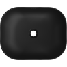 Mexen Rosa umyvadlo na desku 50 x 40 cm, černá mat - 21095085