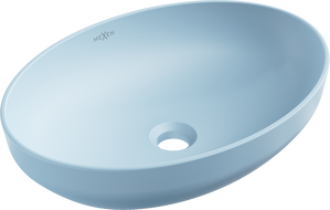 Mexen Cornelia umyvadlo na desku 50 x 37 cm, modrá matná - 21885049