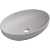 Mexen Cornelia umyvadlo na desku 50 x 37 cm, šedá mat - 21885067