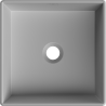 Mexen Goya umyvadlo na desku 35 x 35 cm, světle šedá mat - 22183561
