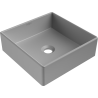 Mexen Goya umyvadlo na desku 35 x 35 cm, světle šedá mat - 22183561