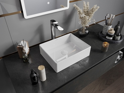 Mexen Goya umyvadlo na desku 40 x 32 cm, bílá - 22184000