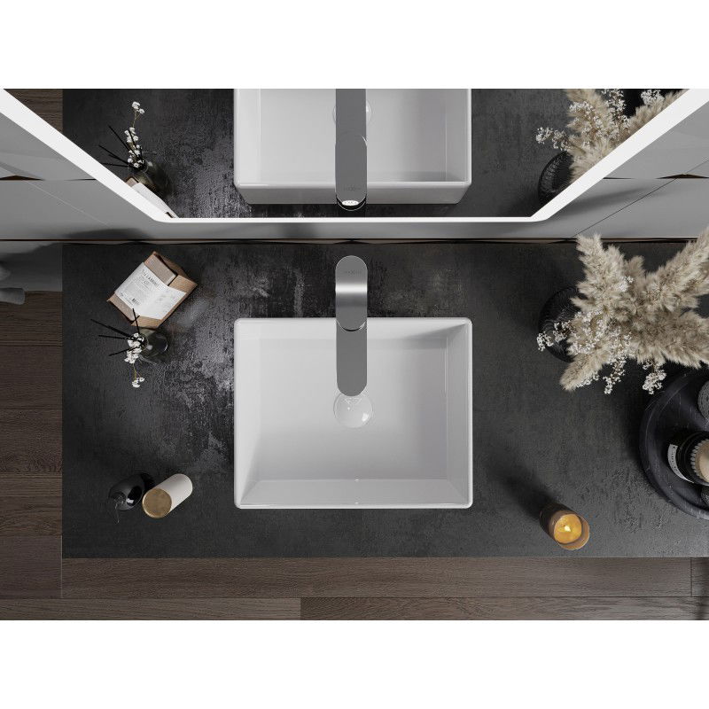 Mexen Goya umyvadlo na desku 40 x 32 cm, bílá - 22184000