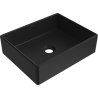 Mexen Goya umyvadlo na desku 40 x 32 cm, černá matná - 22184085