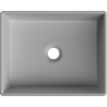 Mexen Goya umyvadlo na desku 40 x 32 cm, světle šedá matná - 22184061