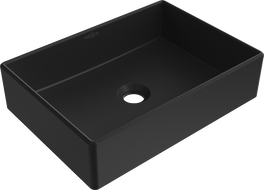 Mexen Goya umyvadlo na desku 45 x 32 cm, černá mat - 22184585