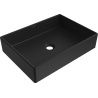 Mexen Goya umyvadlo na desku 51 x 37 cm, černá matná - 22185085
