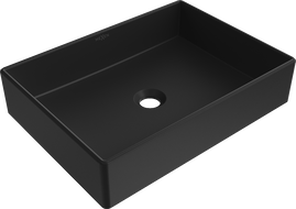 Mexen Goya umyvadlo na desku 51 x 37 cm, černá matná - 22185085