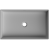 Mexen Goya umyvadlo na desku 60 x 37 cm, světle šedá matná - 22186061