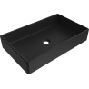 Mexen Goya umyvadlo na desku 60 x 37 cm, černý mat- 22186085
