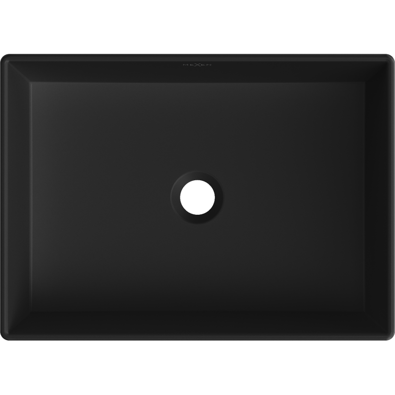 Mexen Goya umyvadlo na desku 60 x 37 cm, černý mat- 22186085