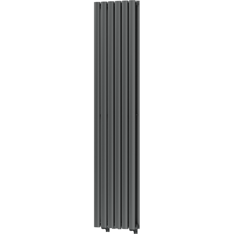 Mexen Dallas dekorativní radiátor 1600 x 360 mm, 1039 W, antracit - W214-1600-360-00-66