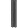 Mexen Dallas dekorativní radiátor 1600 x 360 mm, 1039 W, antracit - W214-1600-360-00-66