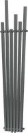 Mexen Omaha dekorativní radiátor 1800 x 420 mm, 655 W, antracit - W208-1800-420-00-66