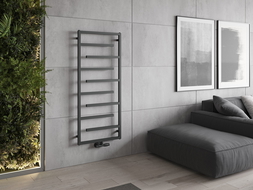 Mexen Orlando dekorativní radiátor 1380 x 600 mm, 445 W, antracit - W207-1380-600-00-66