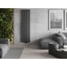 Mexen Oregon dekorativní radiátor 1800 x 480 mm, 805 W, antracit - W202-1800-490-00-66