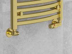 Mexen G00 termostatická sada axiální, zlatá - W903-900-50