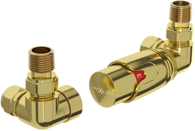 Mexen G00 termostatická sada axiální, zlatá - W903-900-50