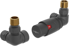 Mexen G00 termostatická sada osová, antracit - W903-900-66