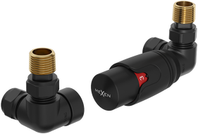 Mexen G00 osová termostatická sada, černá - W903-900-70