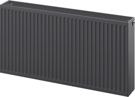 Mexen CC33 deskový radiátor 300 x 800 mm, středové spodní připojení, 1067 W, antracit - W6C33-030-080-66